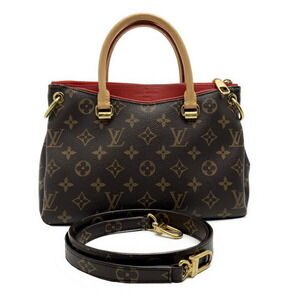 Louis Vuitton Bag Handbag Monogram Pallas Cerise Red
